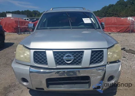 2007 Nissan Armada Se z USA, uszkodzony, nr VIN 5N1BA08A67N718504